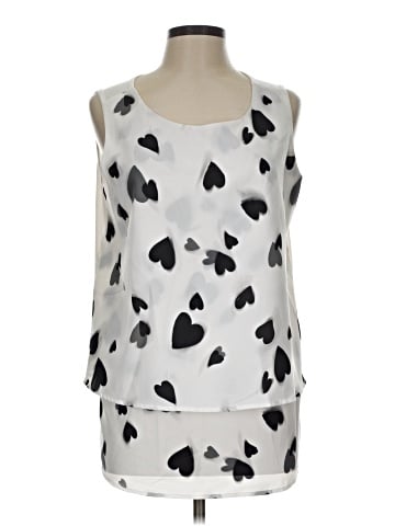 DG^2 by Diane Gilman Sleeveless Blouse (view 1)