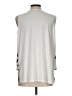 DG^2 by Diane Gilman 100% Polyester Silver Sleeveless Blouse Size L - photo 2