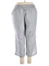 Max Studio Stripes Gray Linen Pants Size 2X - photo 2