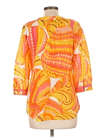 Banana Republic Trina Turk Collection 3/4 Sleeve Blouse (view 2)