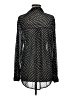 CAbi Polka Dots Black Long Sleeve Blouse Size M - photo 2