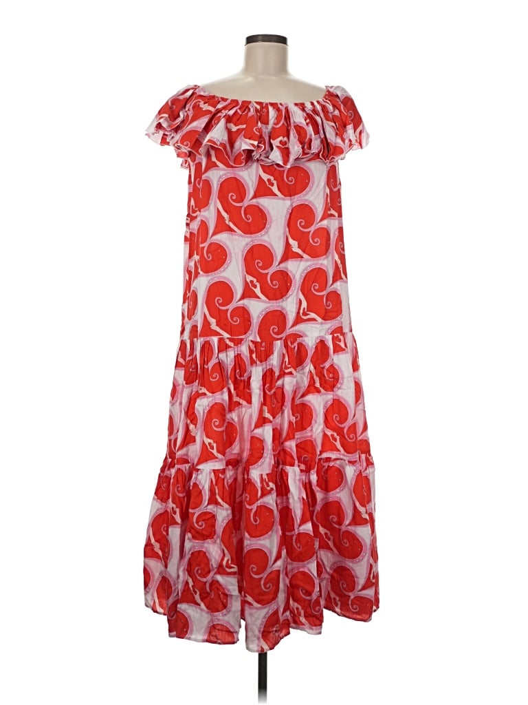 Pre-owned Paolita Casual Dress In Red