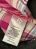 Talbots 100% Cotton Plaid Pink Short Sleeve Blouse Size XL - photo 8
