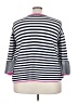Kim Rogers Stripes White Pullover Sweater Size 3X - photo 2