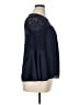Lilly Pulitzer 100% Polyester Blue Long Sleeve Blouse Size 14 - photo 4