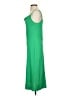 Timing 100% Polyester Solid Green Casual Dress Size S - photo 5