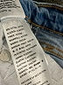 Levi's Hearts Blue Jeans Size 28 waist - photo 9