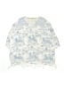 Roberta Roller Rabbit 100% Cotton Blue 3/4 Sleeve T-Shirt Size 8 - photo 1