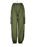 Unbranded 100% Polyester Green Cargo Pants Size L - photo 1