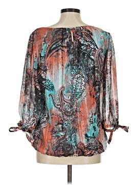 Sara Michelle 3/4 Sleeve Blouse (view 2)