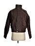 Cider 100% Polyester Solid Brown Jacket Size XS - photo 1