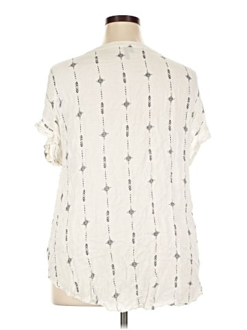 Maurices Short Sleeve Blouse (view 2)