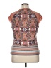Bisou Bisou Orange Short Sleeve Top Size XL - photo 2