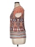 Bisou Bisou Orange Short Sleeve Top Size XL - photo 5