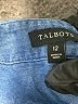 Talbots 100% Cotton Blue Casual Dress Size 12 - photo 9