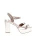 Stuart Weitzman Silver Sandals Size 9 - photo 1