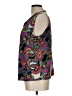 Susan Lawrence Purple Sleeveless Blouse Size L - photo 5