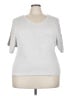 Lane Bryant Chevron-herringbone Silver Sweater Vest Size 22 (estimated) - photo 1
