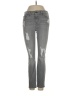 7 For All Mankind Hearts Gray Jeans Size 26 waist - photo 1