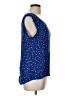 Gap Outlet 100% Rayon Blue Sleeveless Blouse Size L - photo 4