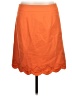 Talbots Solid Orange Casual Skirt Size 10 - photo 2