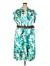 Calvin Klein Tropical Green Casual Dress Size 22 - photo 1