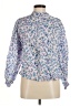 Jessica Simpson Floral Blue Long Sleeve Blouse Size M - photo 1