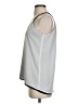 Assorted Brands Gray White Sleeveless Blouse Size 0X - photo 5