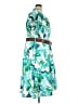 Calvin Klein Tropical Green Casual Dress Size 22 - photo 4