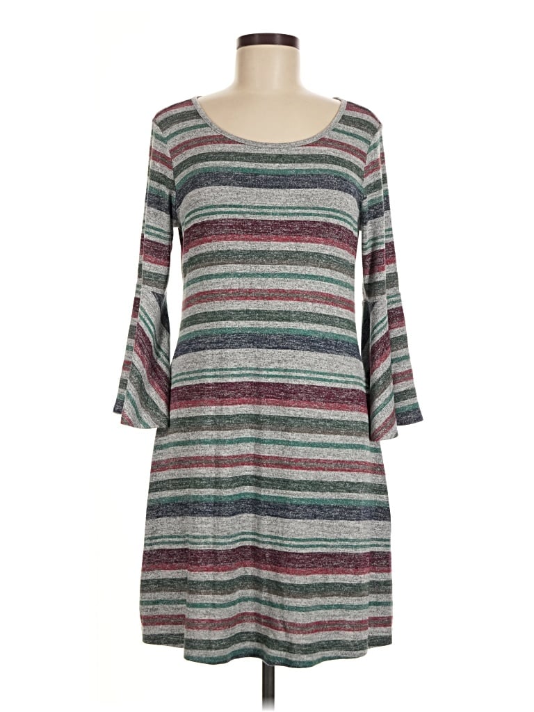 Pre-owned Market & Spruce Casual Dress In Gray