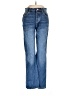Zara Hearts Blue Jeans Size 6 - photo 1