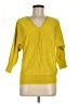 Evie Yellow Pullover Sweater Size M - photo 1