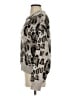 John & Jenn 100% Acrylic Animal Print Silver Pullover Sweater Size XS - photo 5