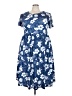 Unbranded Blue Casual Dress Size 2X - photo 1