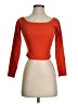 BDG Orange 3/4 Sleeve T-Shirt Size S - photo 1