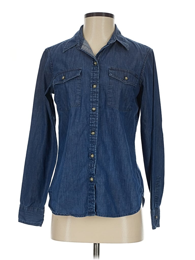 Pre-owned Banana Republic Denim Jacket In Blue