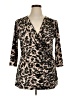 Larry Levine Brown Kimono Size XL - photo 1