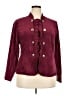 Roz & Ali Burgundy Jacket Size 2X - photo 1