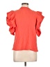 THML Orange Short Sleeve Blouse Size L - photo 1