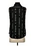 Apt. 9 100% Polyester Black Sleeveless Blouse Size XS - photo 2