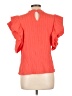 THML Orange Short Sleeve Blouse Size L - photo 2