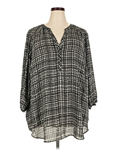 Torrid 3/4 Sleeve Blouse (view 1)
