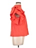 THML Orange Short Sleeve Blouse Size L - photo 4