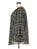 Torrid Plaid Gray 3/4 Sleeve Blouse Size 4X Plus (4) - photo 5