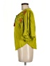 MAX 100% Rayon Green Short Sleeve Blouse Size M - photo 5