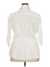 Cato Ivory 3/4 Sleeve Button-Down Shirt Size 18/20W - photo 2