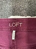 Ann Taylor LOFT Purple Burgundy Jeans Size 12 - photo 7