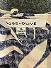 Rose + Olive 100% Rayon Blue Sleeveless Blouse Size XL - photo 7