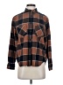Stoic Brown Long Sleeve Polo Size S - photo 1
