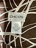 Chico's 100% Polyester Graphic Black Brown Formal Skirt Size Lg (2) - photo 4